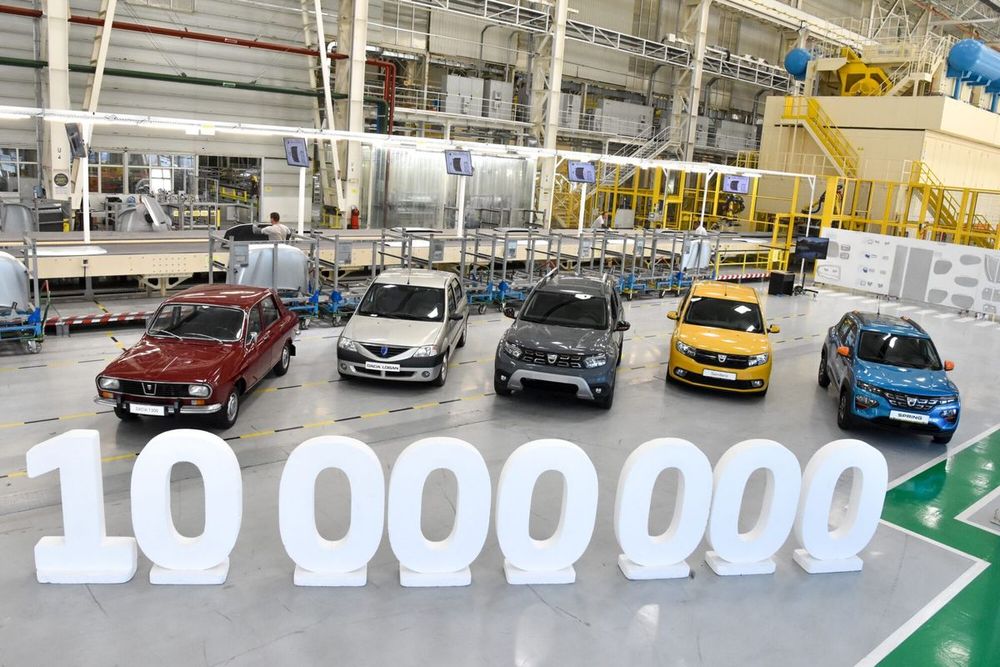 Dacia cu numărul 10 milioane