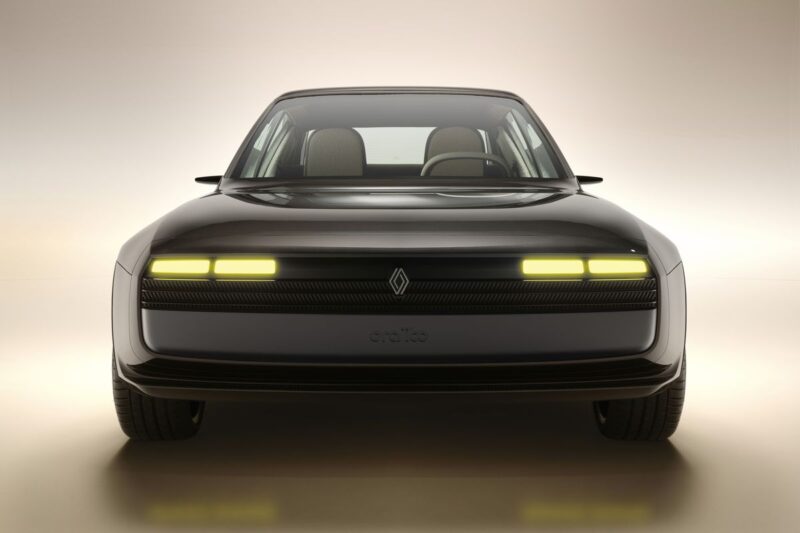 Renault R17 electric restomod x Ora Ïto