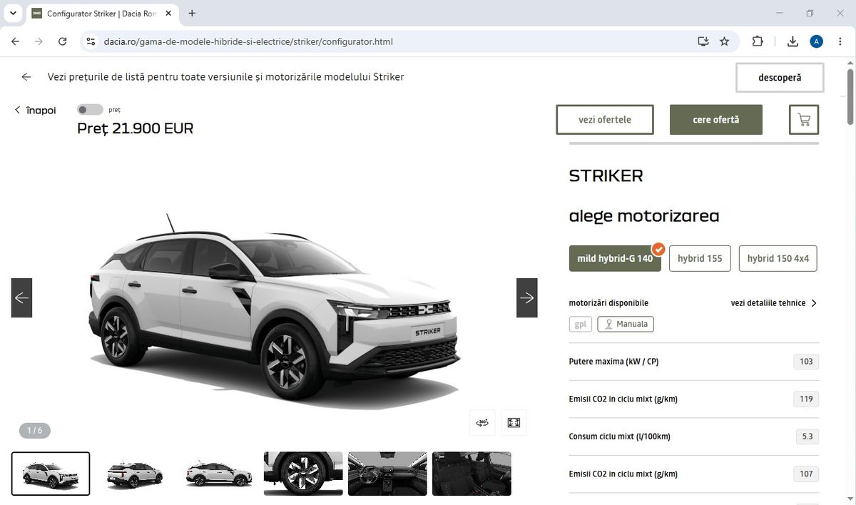 Dacia Striker